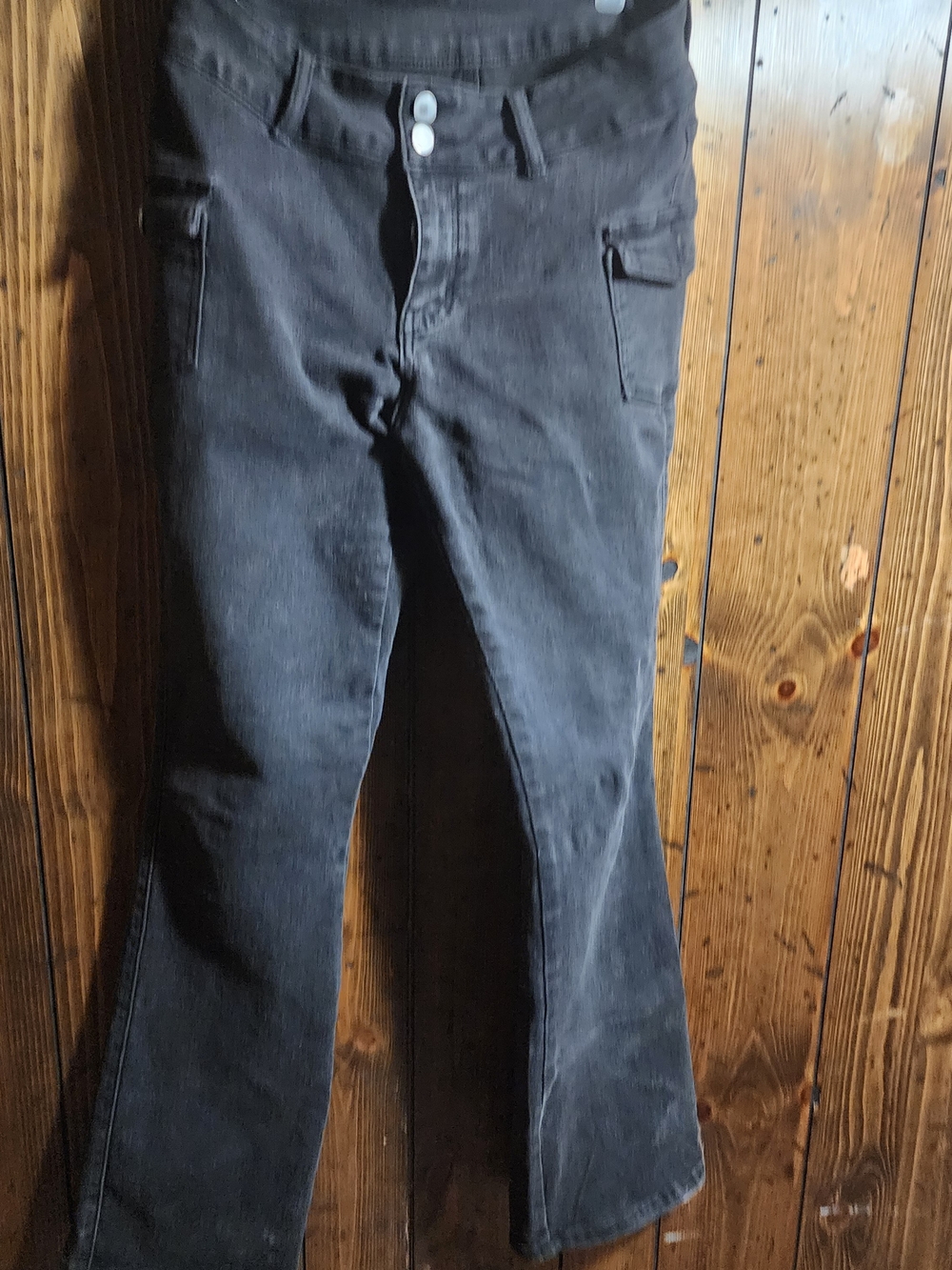 Source Unknown Women's Black Boot Cut Jeans